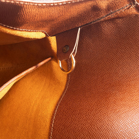 LOUIS VUITTON Brown Monogram Canvas Shoulder Bag - Picture 14 of 16